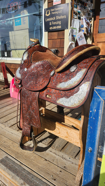 16" Broken Horn Equitation Saddle