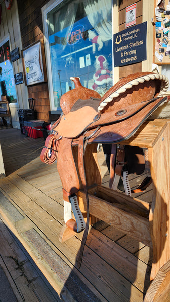 17" Double T Trail Saddle