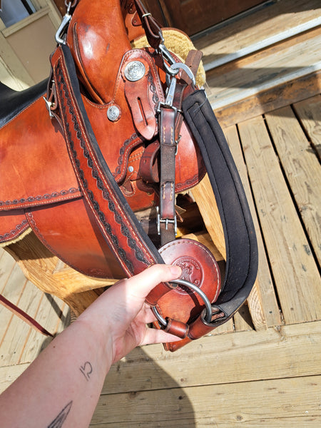 17" Ortho-Flex Range Roper Ranch Saddle