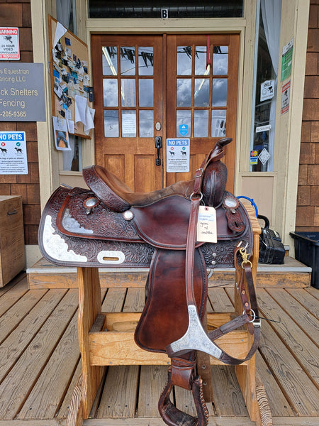 16" Crates Western Equitation Show Saddle