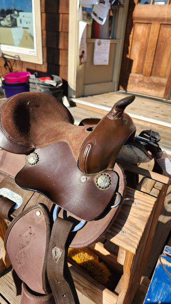 11" Tough 1 Eclipse Crypton Western Saddle