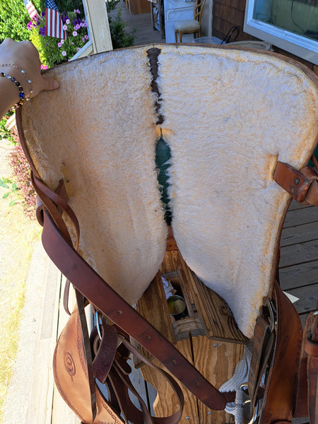 15" Colorado Saddlery Plain Prairie Comfort Ranch Trail Saddle