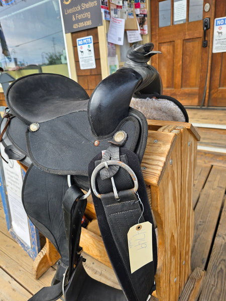 16" Abetta Western Saddle
