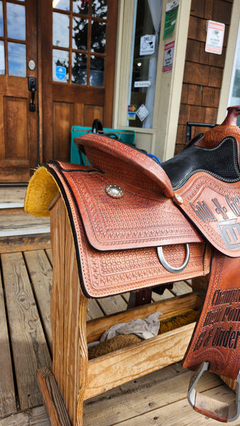 15.5" Caliente Saddle Shop All Around Western Saddle