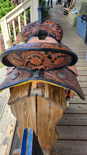 15" Blue Ridge All Around Ranch Saddle