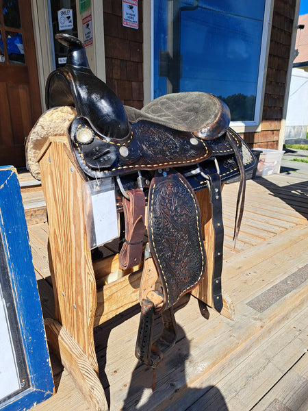 16" Buffalo Saddlery Western Saddle