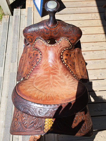 14" Horseman's Supply Martha Josey Barrel Saddle