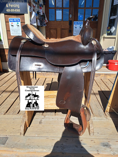 17" King Series Lightweight All Around Western Trail Saddle