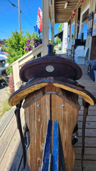 14.5" Double J Pozzi Wide Barrel Saddle