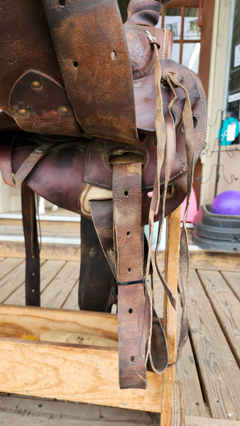 15" John Fallis Forest Service Western Saddle