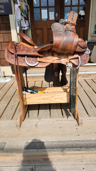 15.5" Circle Y XP Fairveiw Roper Saddle