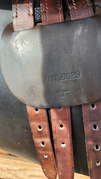 17" Collegiate Art All Purpose English Saddle