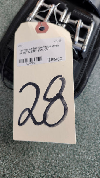 28" Fairfax Dressage Girth