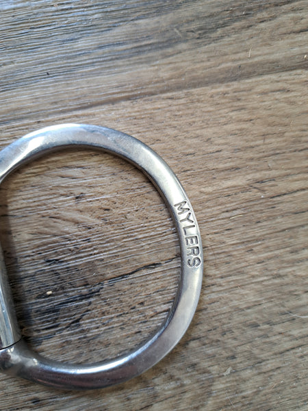 5.25" Mylers Eggbutt French Link Snaffle