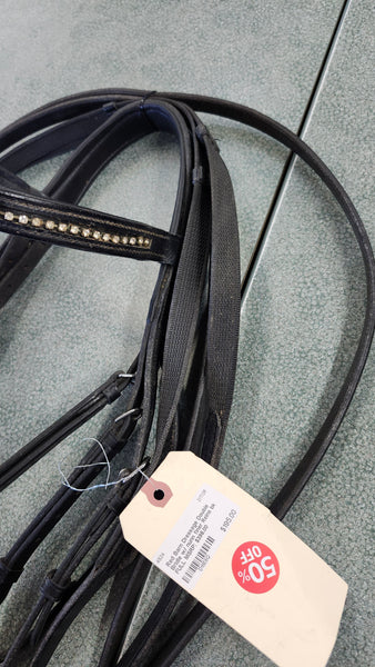 FULL Red Barn Dressage Double Bridle with reins