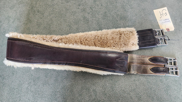 54" Edgewood Sheepskin Hunt Girth