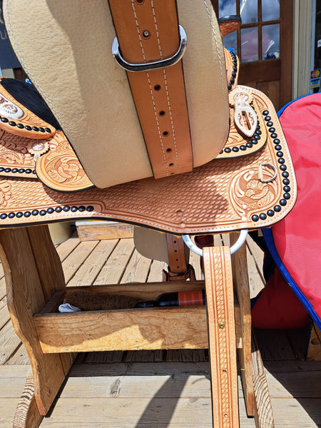 17" Dale Chavez Western Equitation Show Saddle