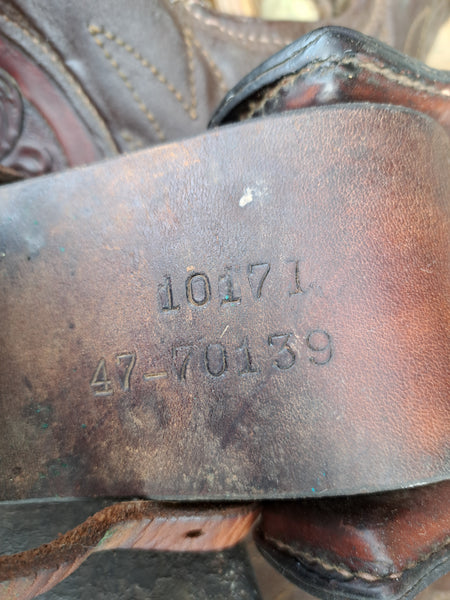 15" Hereford Tex Tan Western Pleasure Saddle