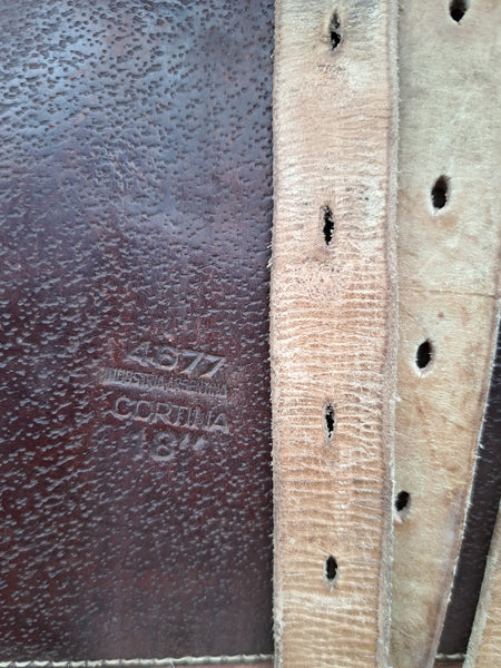 18" Cortina Close Contact English Saddle