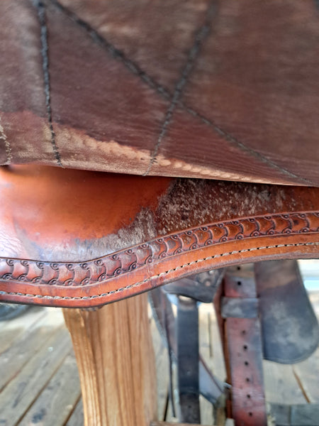 16" Ortho-flex Range Roper Ranch Saddle