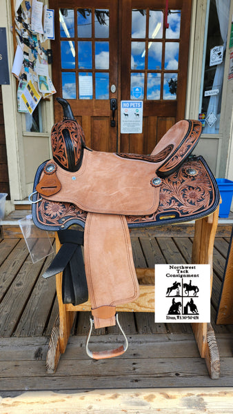 15" Blue Ridge All Around Ranch Saddle