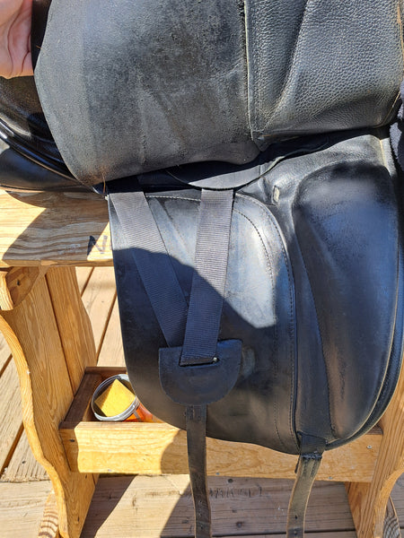 18.5" SDL Lemke Deluxe Dressage Saddle