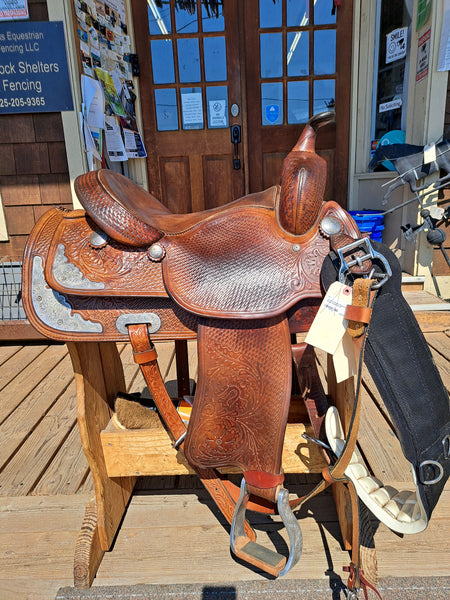 15" Crates Western Equitation Show Saddle