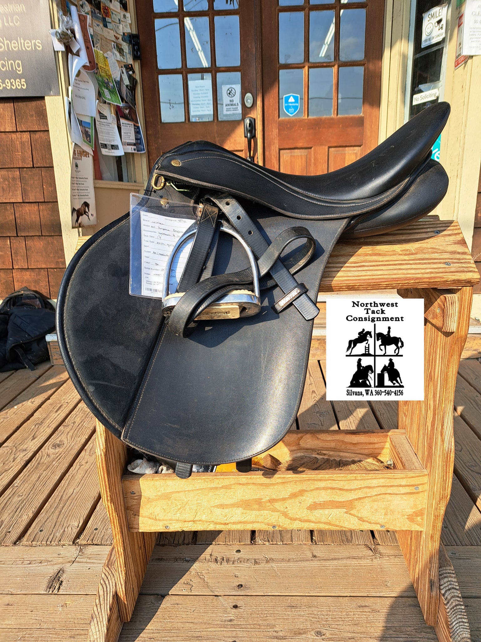 17" Wintec All Purpose English Saddle