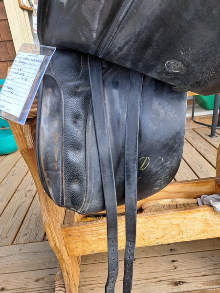 16.5" Kieffer Wien D.L. Dressage Saddle