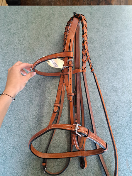 Bobby's English Tack Hunt Bridle - Full