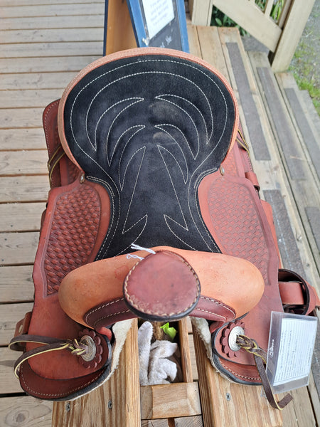 On Trial  12" youth western saddle