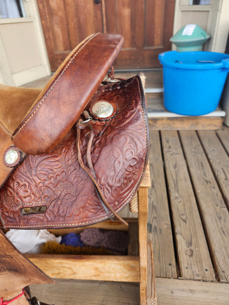 14" Big Horn Barrel Saddle