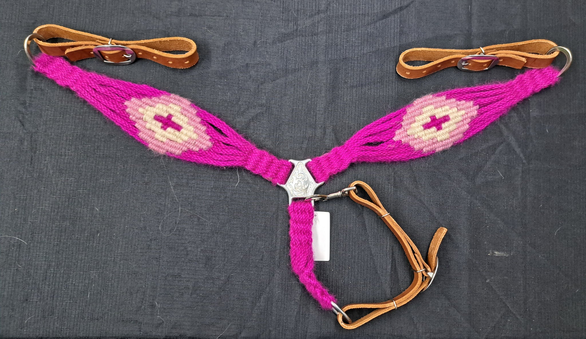 Custom Horse Shoe Brand Breastcollar