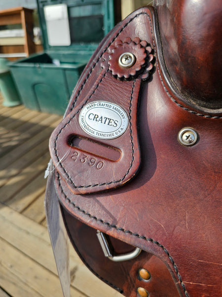 ON TRIAL 15.5" Crates Arabian Western Saddle