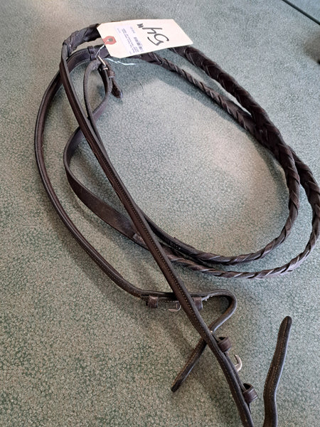 54" Black Oak English Reins