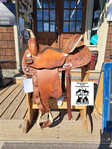 ON TRIAL 15" Big Horn Barrel Saddle