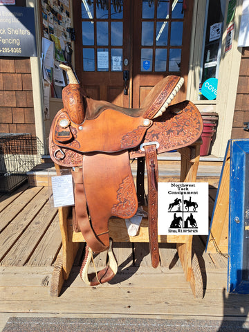 ON TRIAL 15" Big Horn Barrel Saddle
