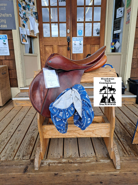 17" Stubben Siegfried All Purpose English Saddle