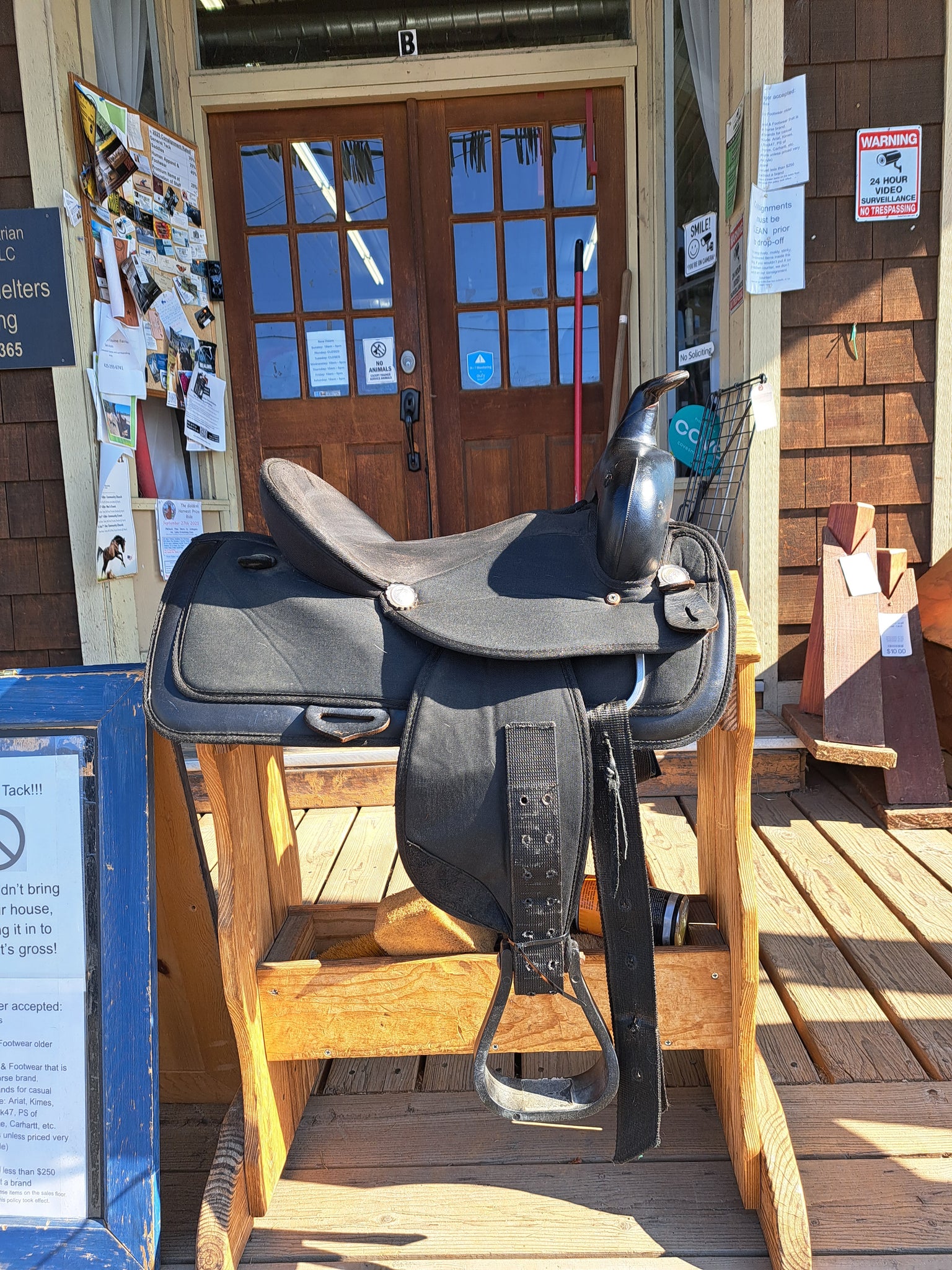 15" Abetta Cordura Western Saddle