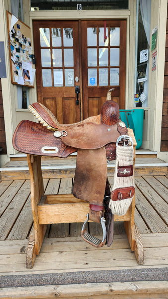 15.5" Billy Cook BW Barrel Saddle