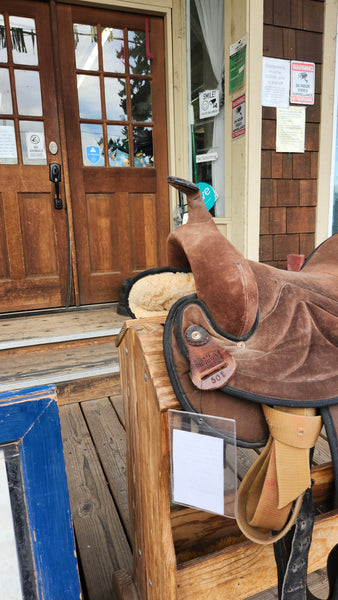 16" Big Horn Synthetic Western Saddle