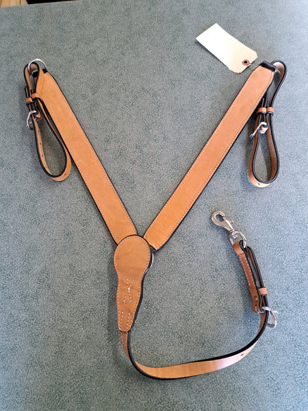 Tooled Leather Breastcollar
