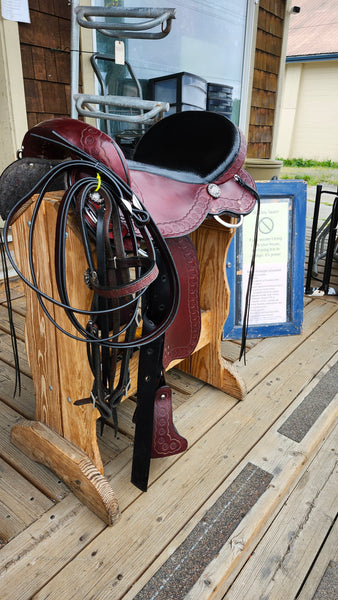 17" Dixieland Gaited Endurance Saddle