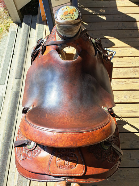 15" McCall Saddle Co Wade Ranch Roper Saddle