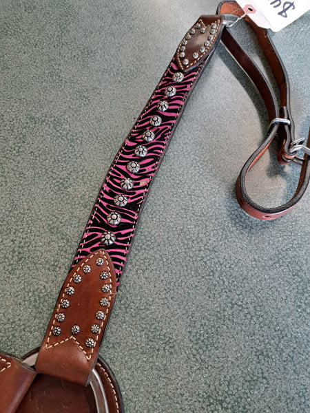 Zebra Breast Collar