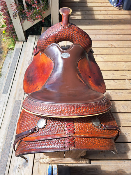 15.5" Circle Y Reining Saddle