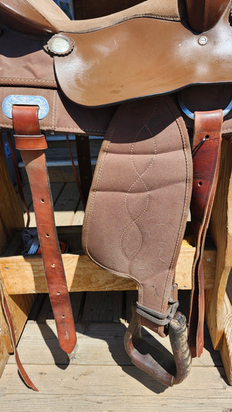 14" King Series Krypton All Around Western Saddle