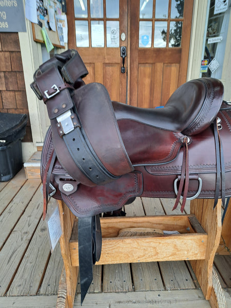 15" Circle Y Topeka Flex2 Trail Saddle