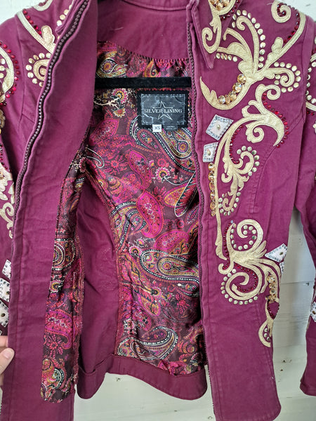 XS Silver Lining Show Jacket