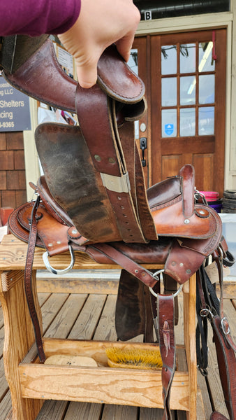 18" Henry Miller Double Creek Endurance Saddle